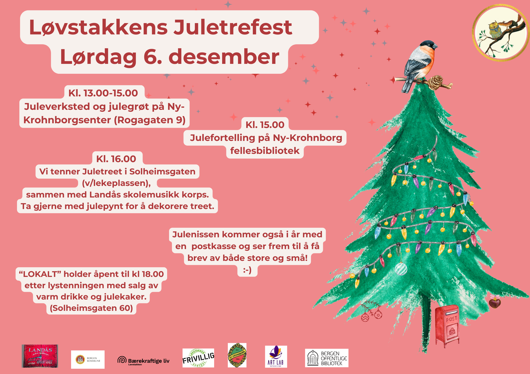 Bilde for Løvstakkens Juletrefest (Lørdag 6.des)
