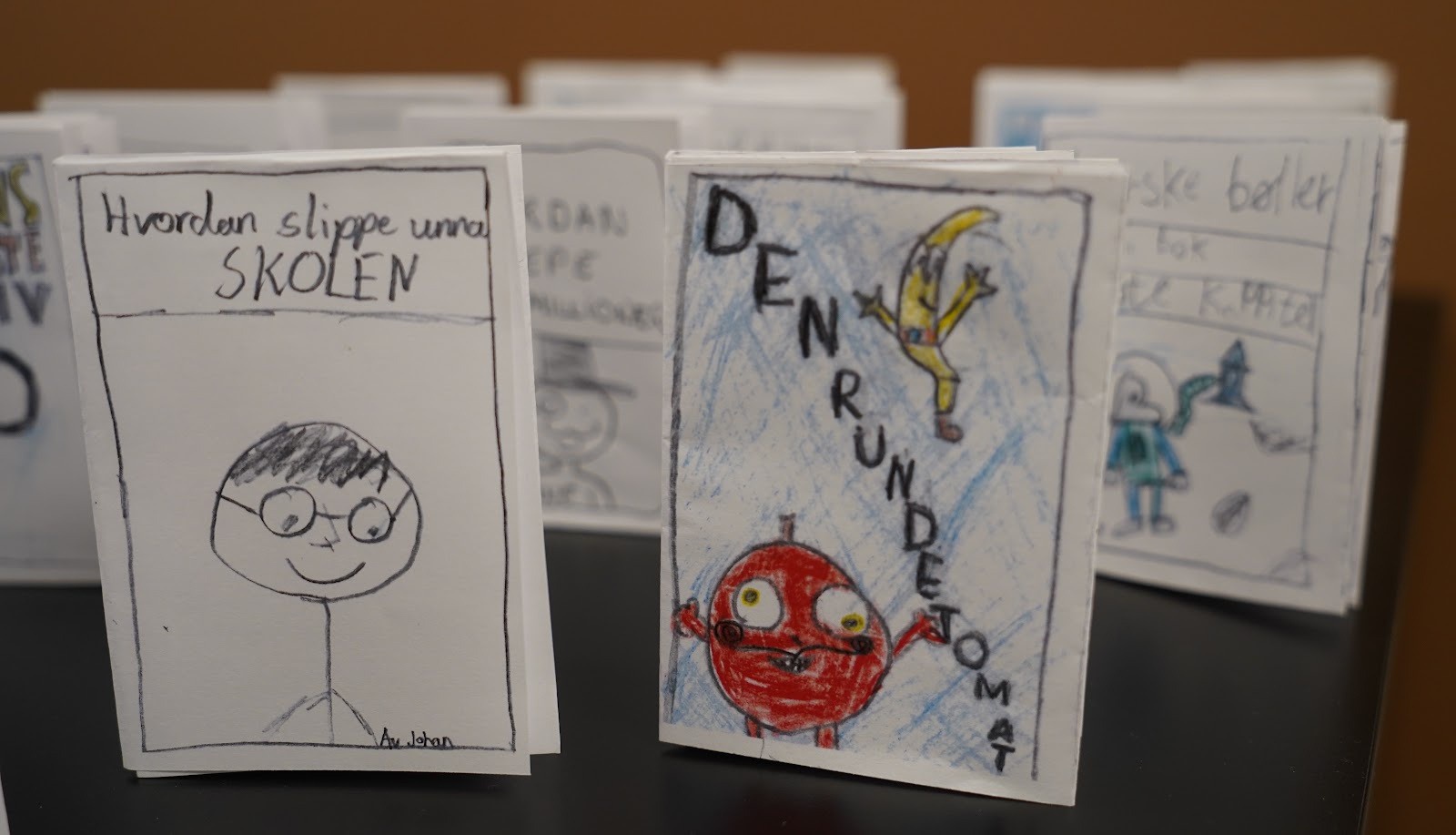 Tegneserier laget av barn