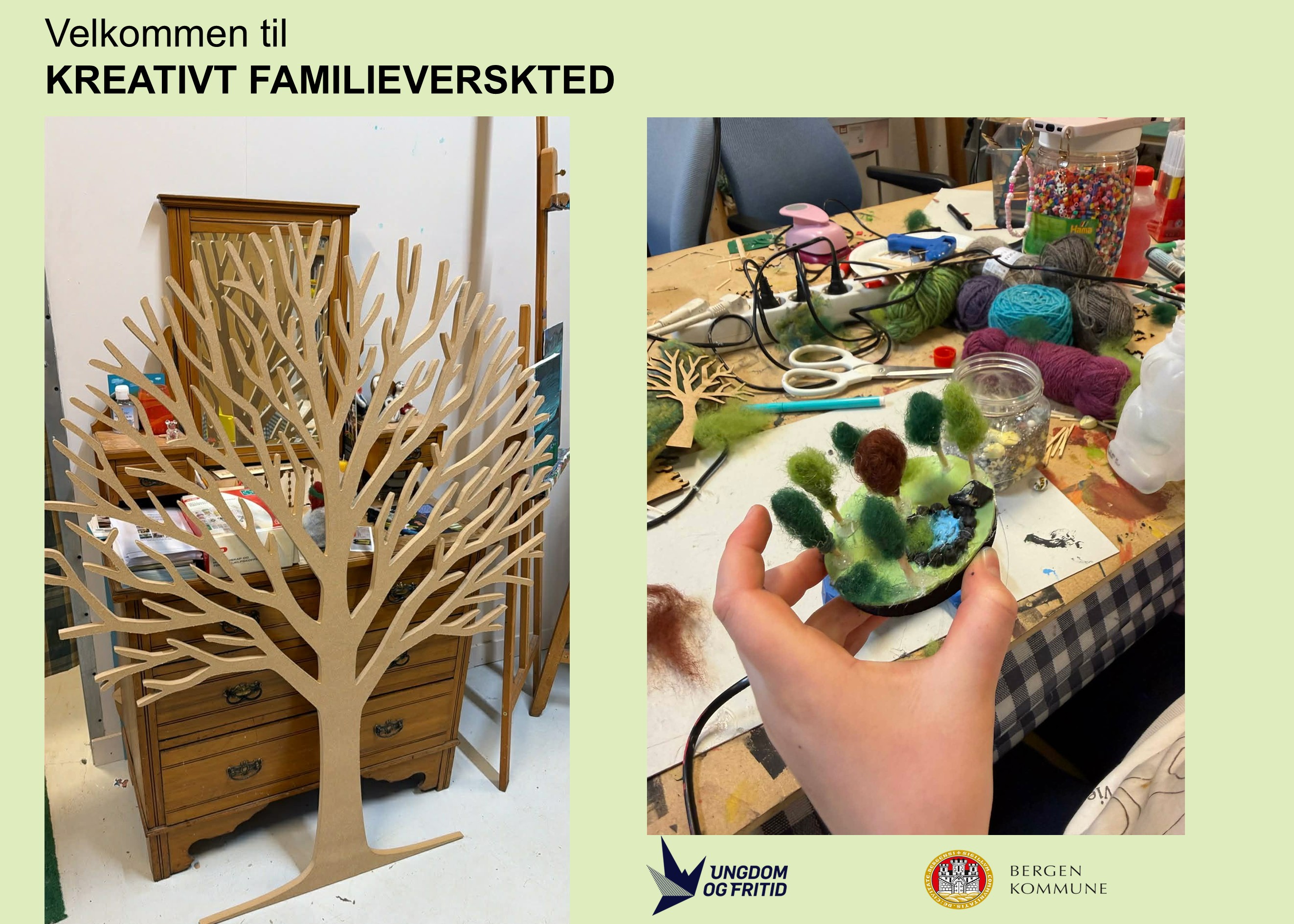 Kreativt familieverksted