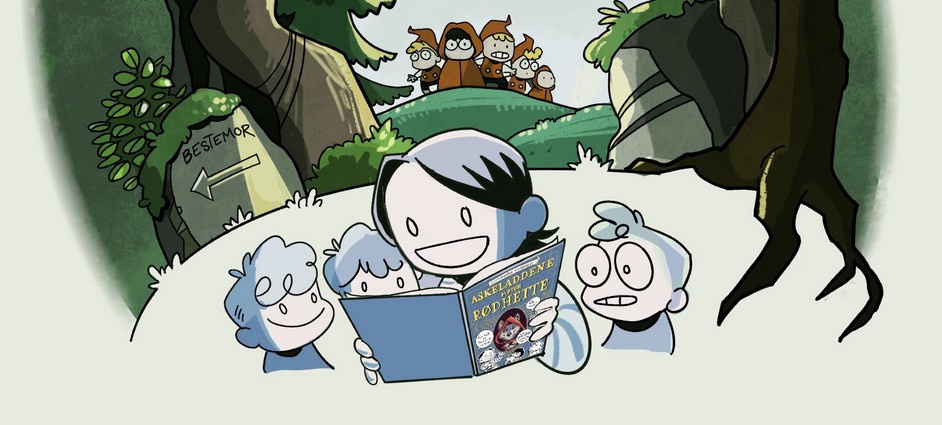 Bilde for Familielørdag: Lag et helt nytt eventyr med tegneserieskaper Therese G. Eide