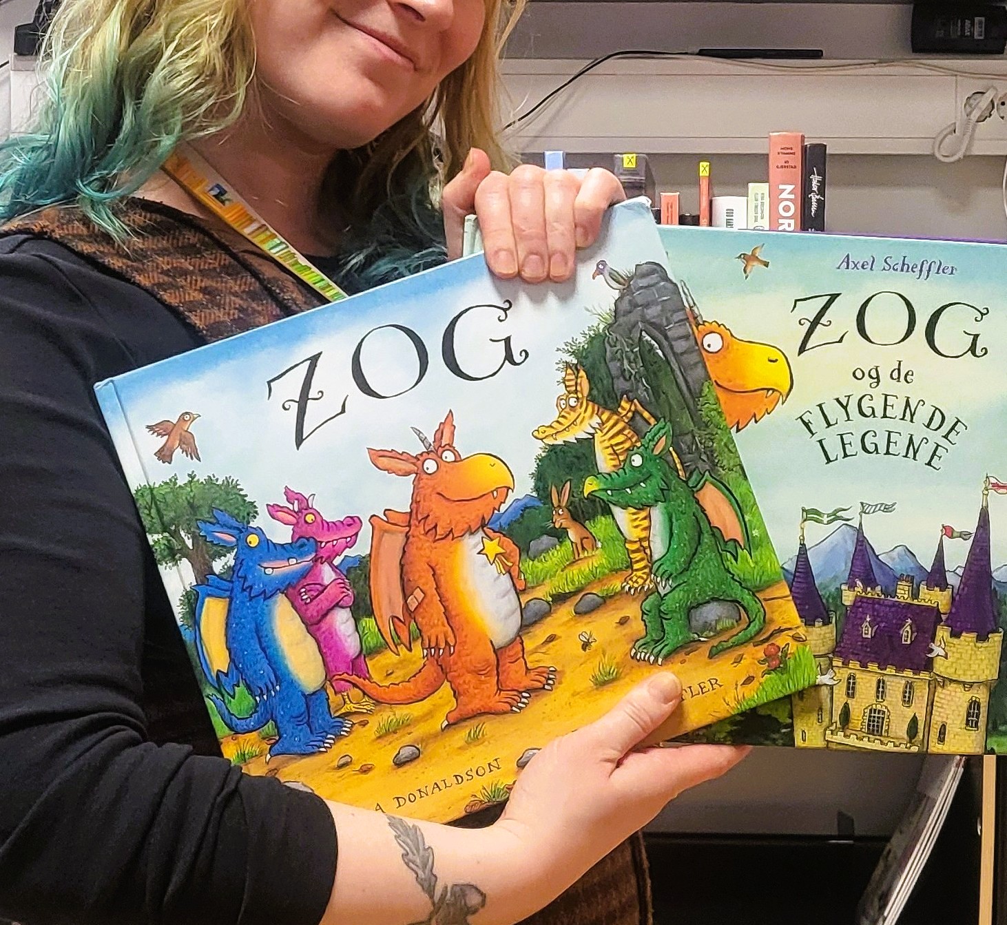 Bilde for Høgtlesing for barnehager på Åsane bibliotek