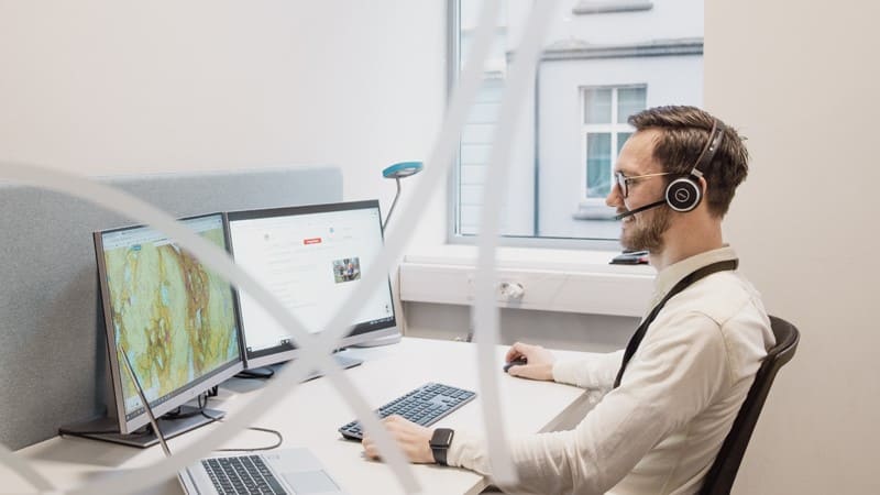 Bilde for Kundeveiledning i enkle byggesaksspørsmål på telefon