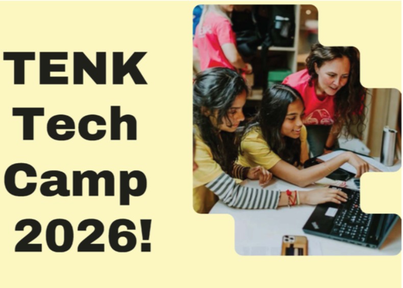 TENK Tech Camp for jenter mellom 13 og19 år (UKE 32: torsdag til fredag. Sommerferie på Ny-Krohnborg)