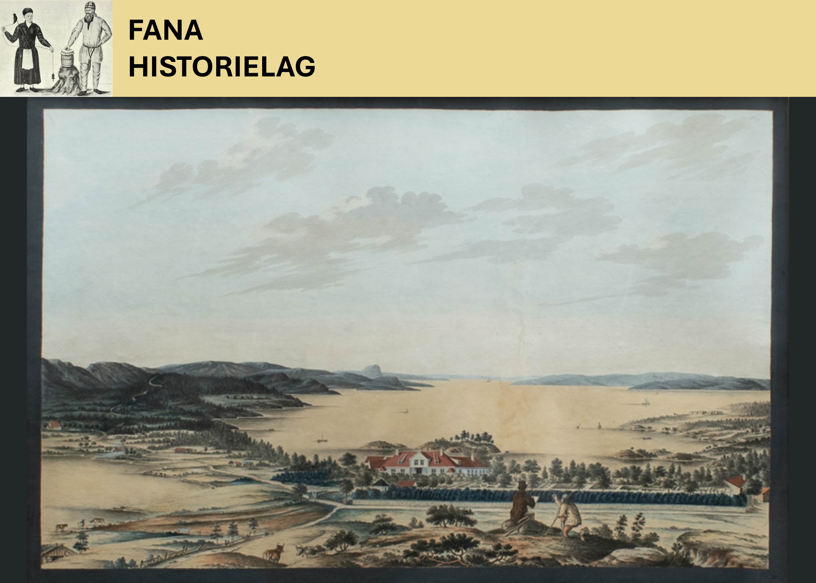 Prospekt av Stend hovedgård