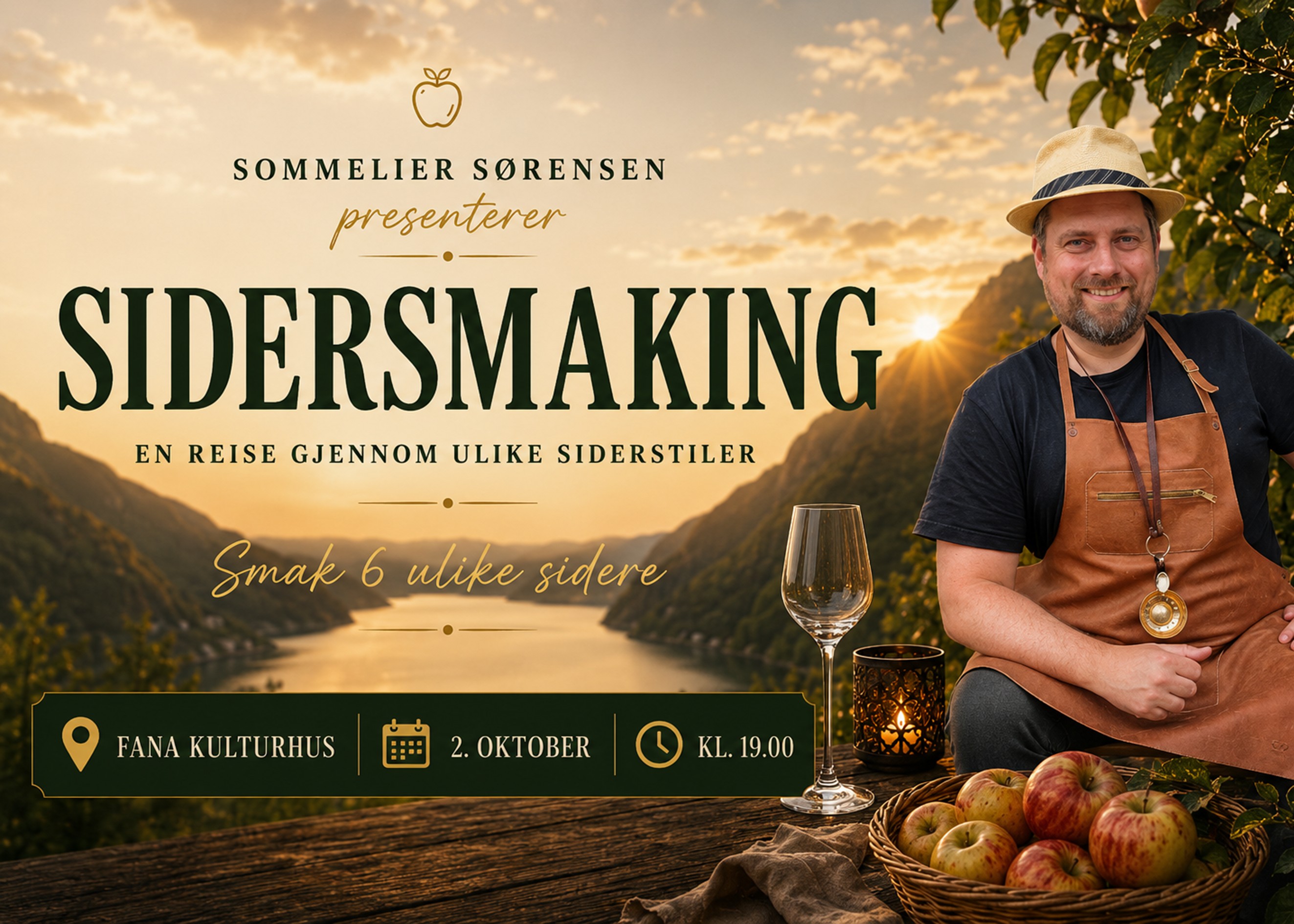 Sidersmaking - Sommelier Sørensens favoritter