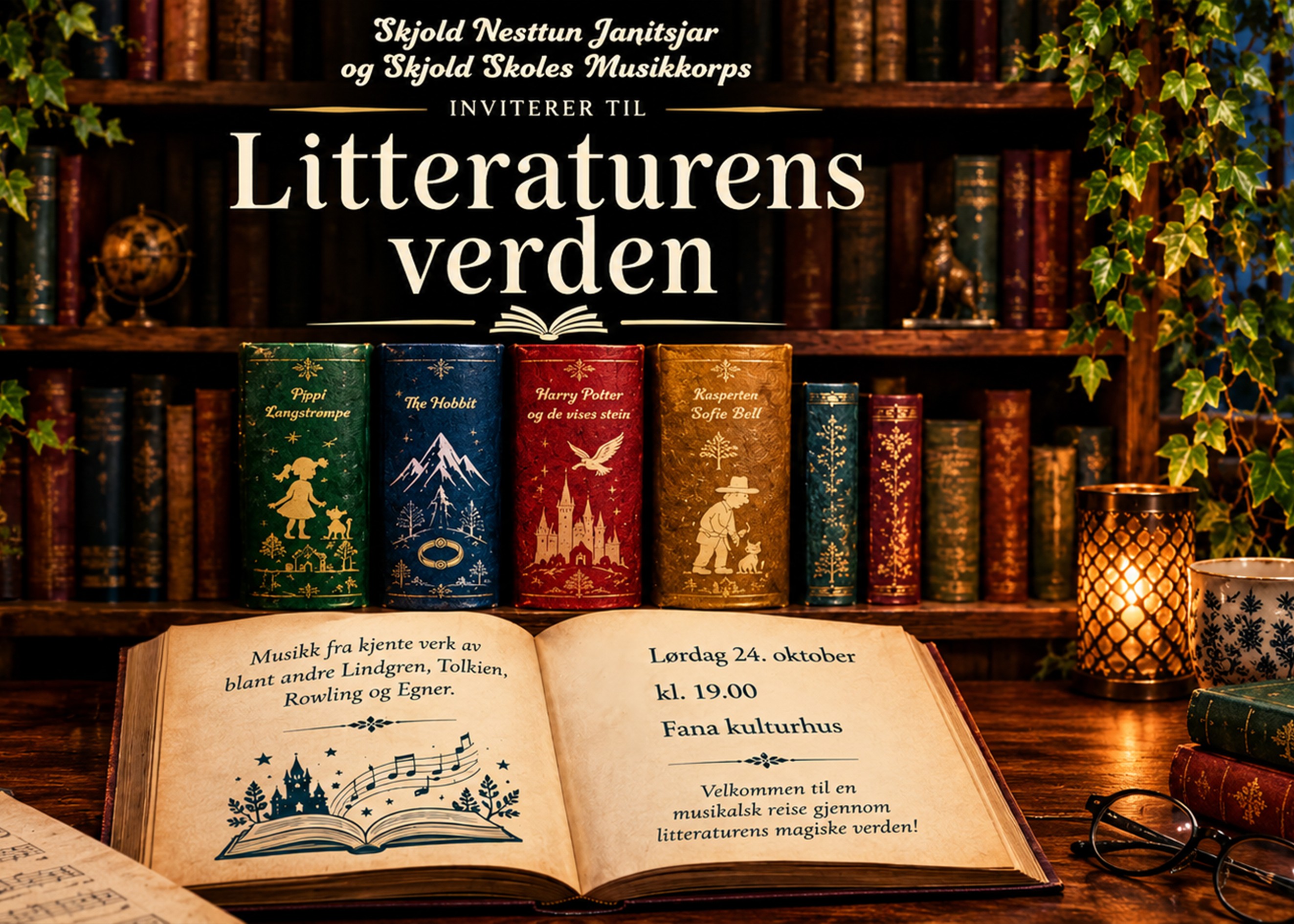 Litteraturens verden - en konsert